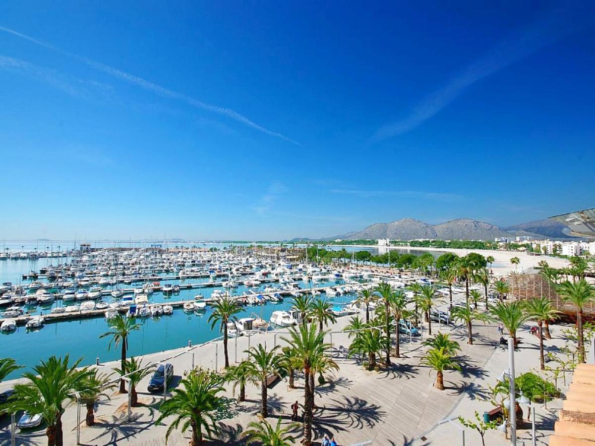 Apartamento Arcoiris, Con Piscina Y Junto A Playa De Alcudia ภายนอก รูปภาพ