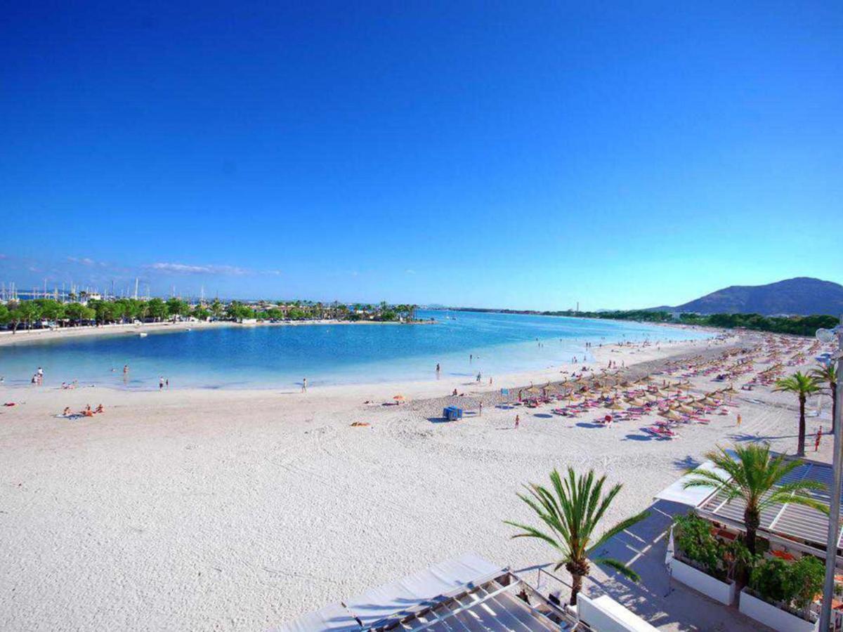 Apartamento Arcoiris, Con Piscina Y Junto A Playa De Alcudia ภายนอก รูปภาพ
