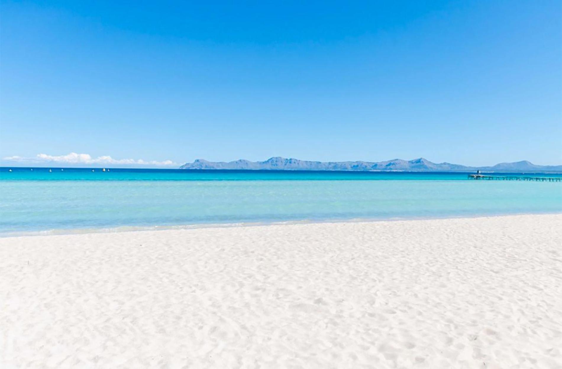 Apartamento Arcoiris, Con Piscina Y Junto A Playa De Alcudia ภายนอก รูปภาพ
